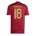 Maillot de foot Belgique Orel Mangala #18 Domicile vêtements Europe 2024 Manches Courtes